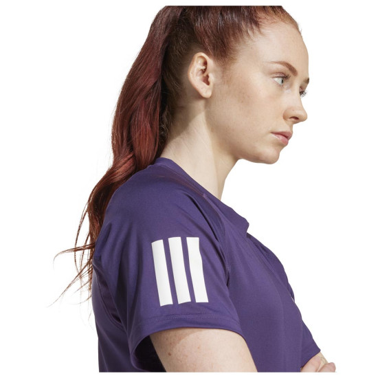 Adidas Γυναικεία κοντομάνικη μπλούζα Club 3-Stripes Tennis Climacool Tee Adidas Γυναικεία κοντομάνικη μπλούζα Club 3-Stripes Tennis Climacool Tee